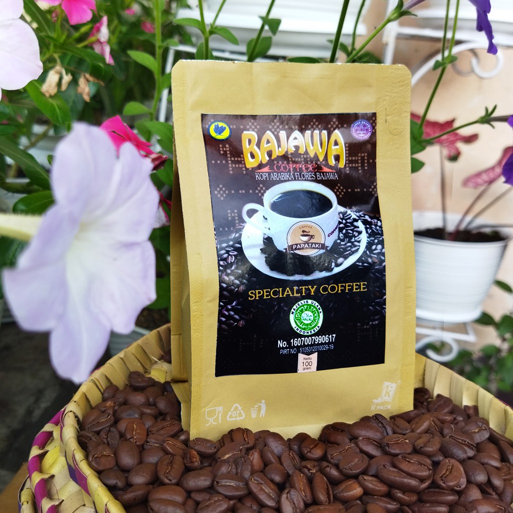 Jual Kopi Arabika Flores Bajawa Papa Taki Gram Bubuk Shopee Indonesia