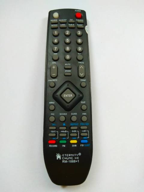 REMOT / REMOTE TV POLYTRON LCD / LED MULTI / UNIVERSAL RM-1888+1 CINEMAX / BAZZOKE / XCEL