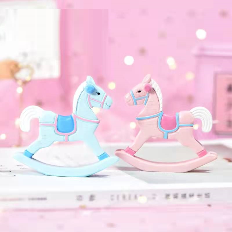 Cake Topper Miniatur Toper Hiasan Kue Ultah Little Pony Kuda Ayun /Pcs