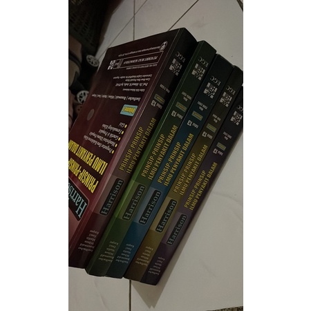 Harrison Ilmu penyakit dalam ed 13, lengkap jilid 1-5, SECOND LIKE NEW, 10000% ORIGINAL