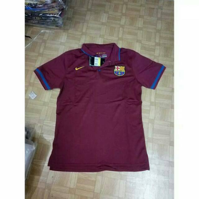 polo shirt barcelona grade ori official nike barca