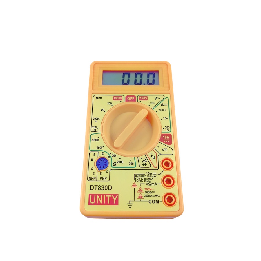 Digital Multimeter UNITY DT830D MultiTester DT-830D Avometer