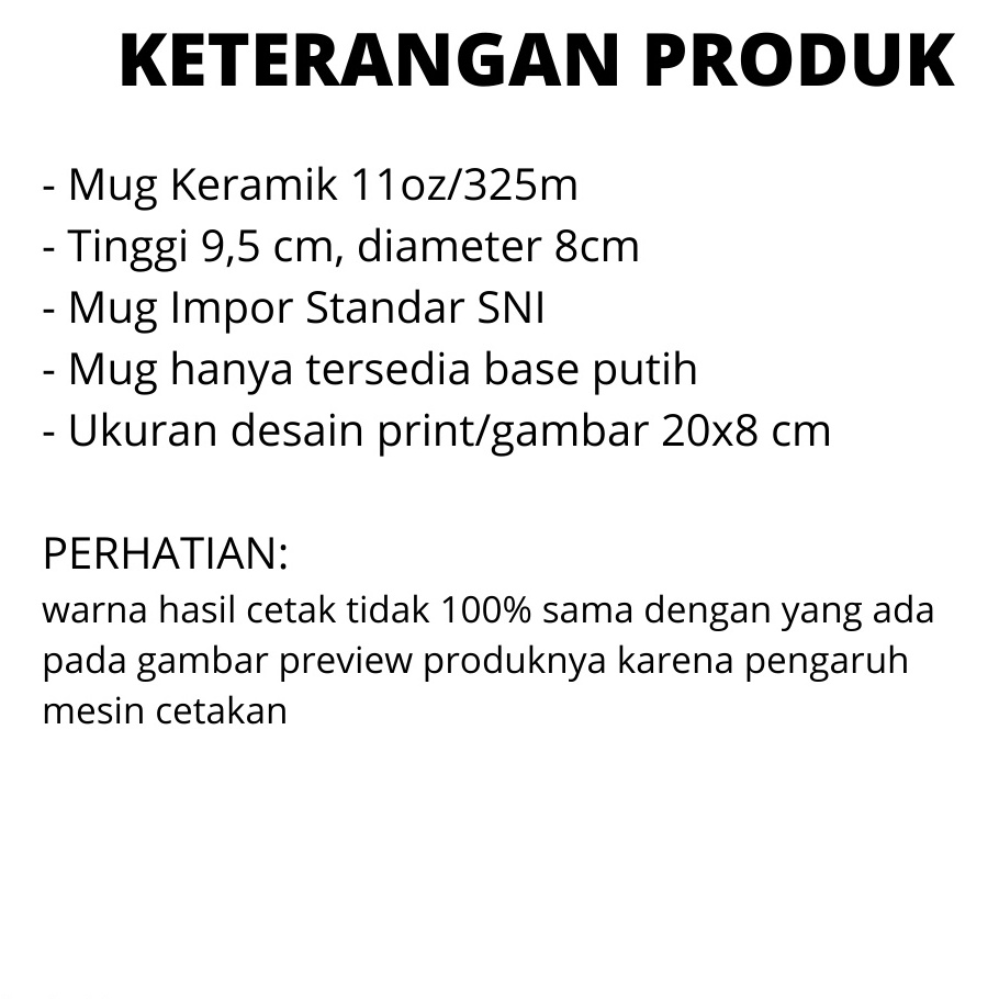 Mug Cangkir TRUZ karakter