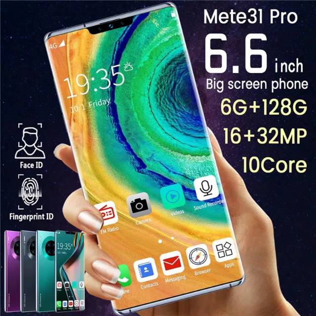 MATE31 PRO SMARTPHONE RAM 6GB ROM 128GB 4G LTE GAMING FULL SCREEN 6.6 GARANSI 12 BLN
