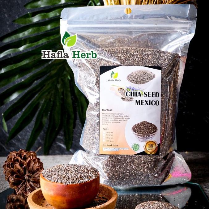 

Chia Seed Organic 1 Kg Mexico Original Cia Seed Organik Berkualitas