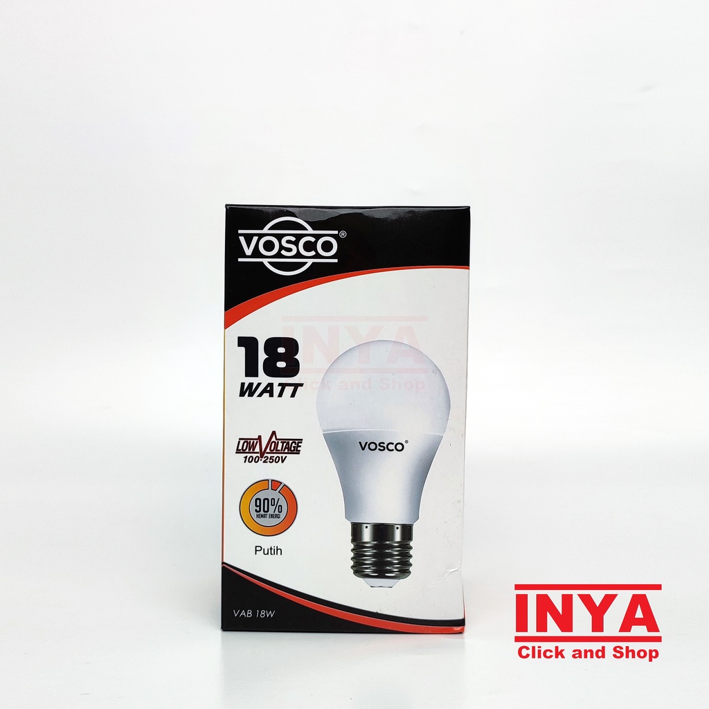 BOHLAM LED VOSCO PUTIH DAYLIGHT 18W - Lampu Bulb