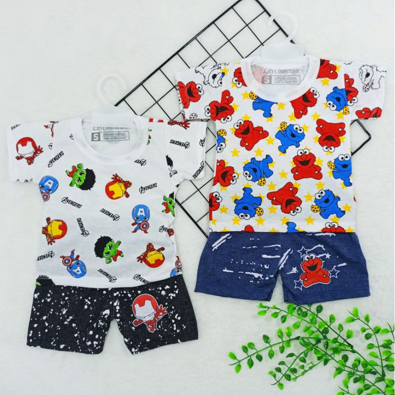 Super Murah, Sale 2pcs Setelan Anak Cewe/Cowo, Pakaian Bayi, Baju Kaos Bayi