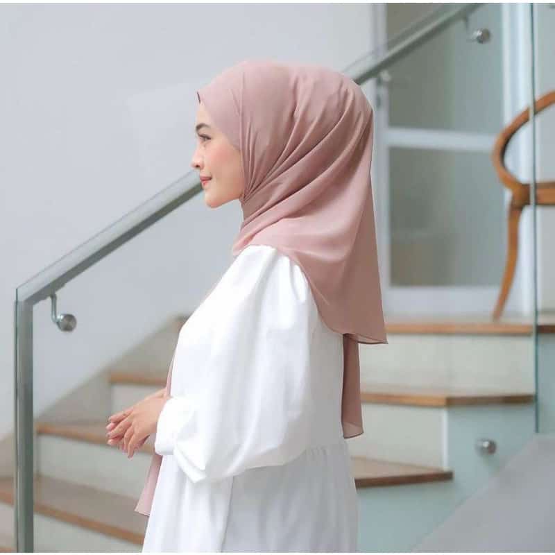 Pashmina Curve Melayu Pashmina Oval Tutup Pundak Ceruty Babydoll