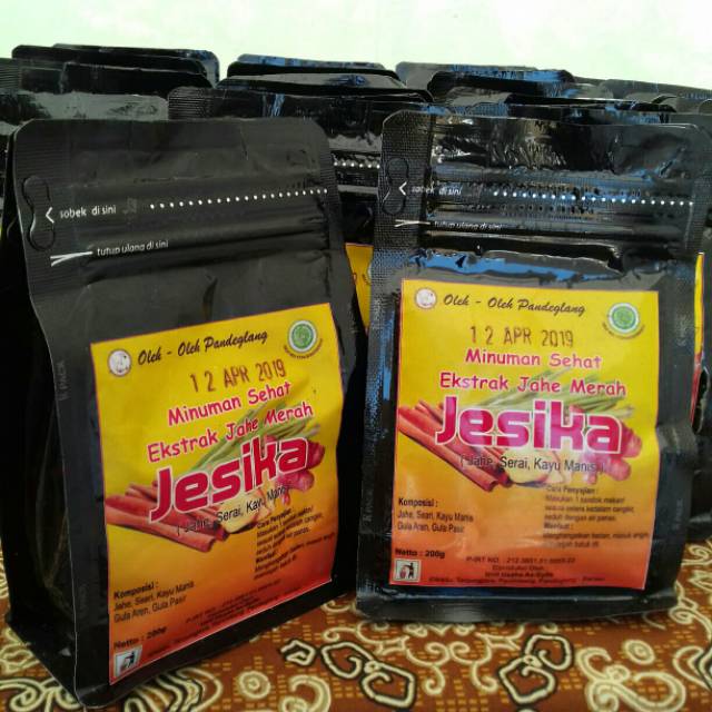 

Ekstrak Jahe Merah JESIKA (Jahe Serai Kayumanis)