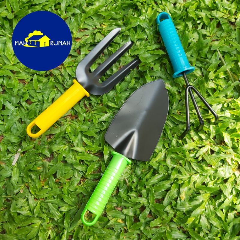 KOALA - GARDEN TOOLS Alat Berkebun 3pcs Set Garpu Sekop Garuk Mini Kecil