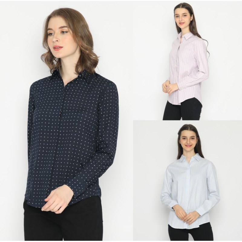 CHAPS OXFORD kEMEJA WANITA GU uniqlo check shirt CHAPS OXFORD kEMEJA WANITA GU uniqlo check shirt