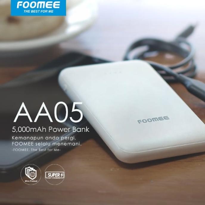 Power bank FOOMEE PowerBank 5000 mAh AA05 SLIM