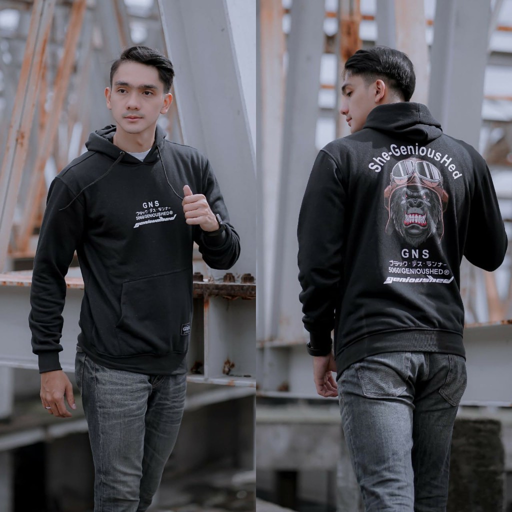 SWEATER PRIA - SWEATER HOODIE LUSTER SALVIO HEXIA - SWEATER WANITA - SWEATER CASUAL - SWEATER MURAH-Gambar no 14