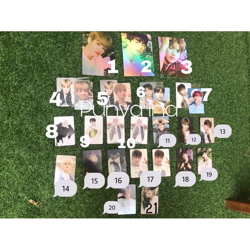 TREASURE 1ST SINGLE ALBUM : THE FIRST STEP - CHAPTER 3 THREE PC PHOTOCARD POSTCARD