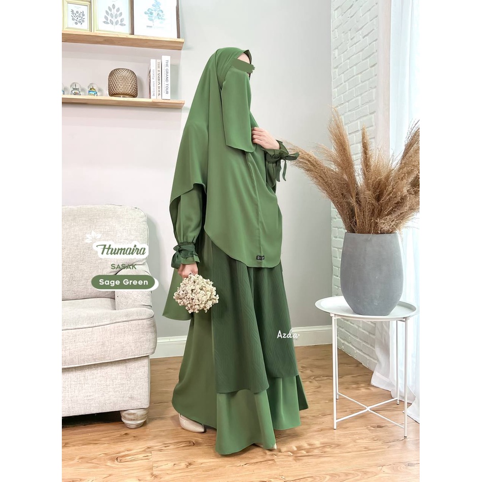 NATASHA SET SYAR&quot;I by AZDA klambieakhwat | Bahan Cringkle airflow Premium