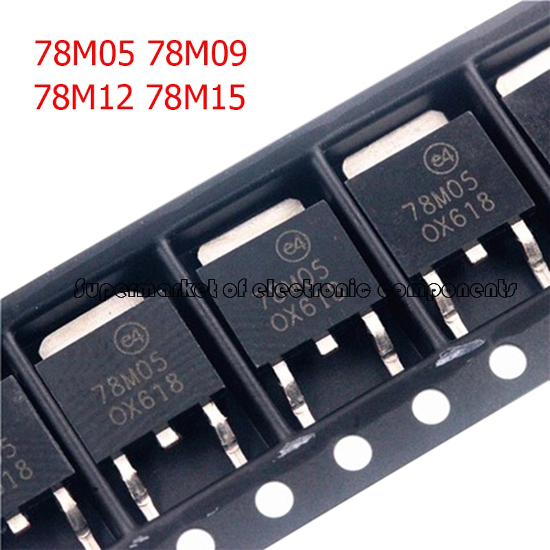 5pcs Regulator Voltase Trioda 78m05 To252 7805 750ma L78M05Cdt 78m09 78m12 78m15