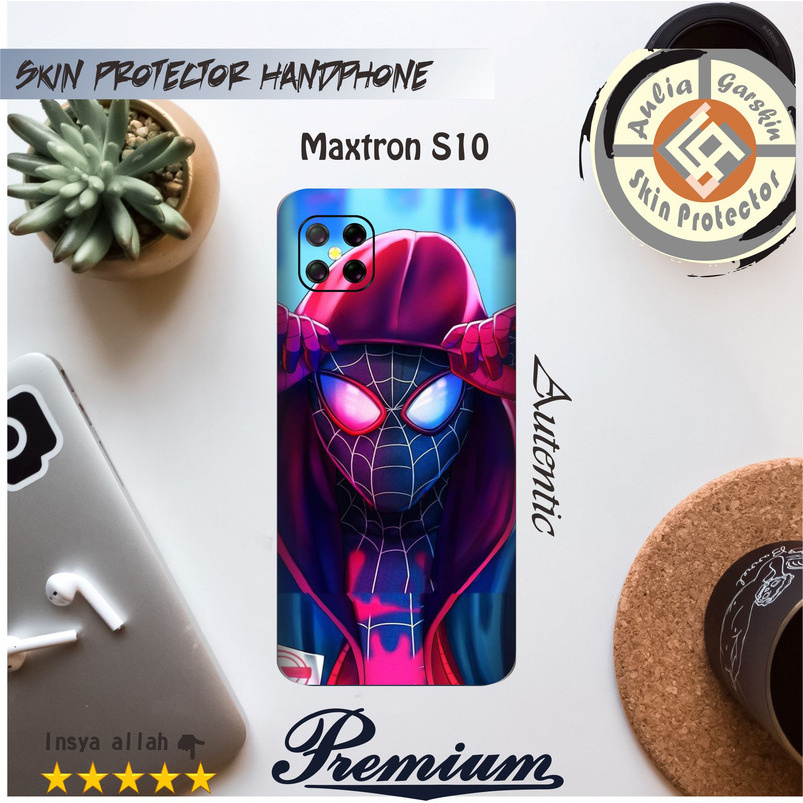 Garskin HP Maxtron S10 motif  spider- Free Custom Motif