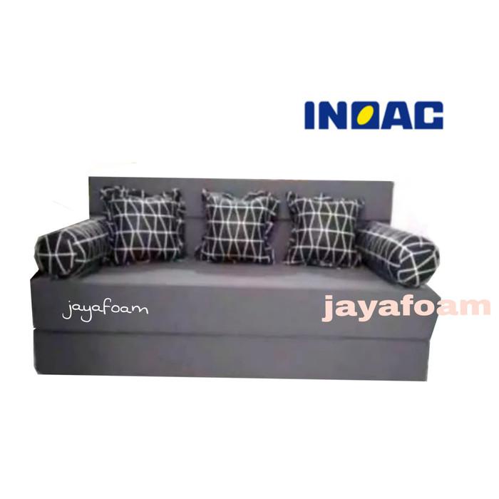 sofa bed/sofabed inoac ukuran 200x160x20