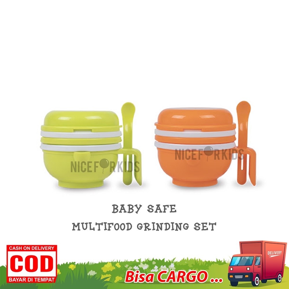 Baby Safe Multi Food Grinding Set AP014 / Set Penghalus Makanan Bayi