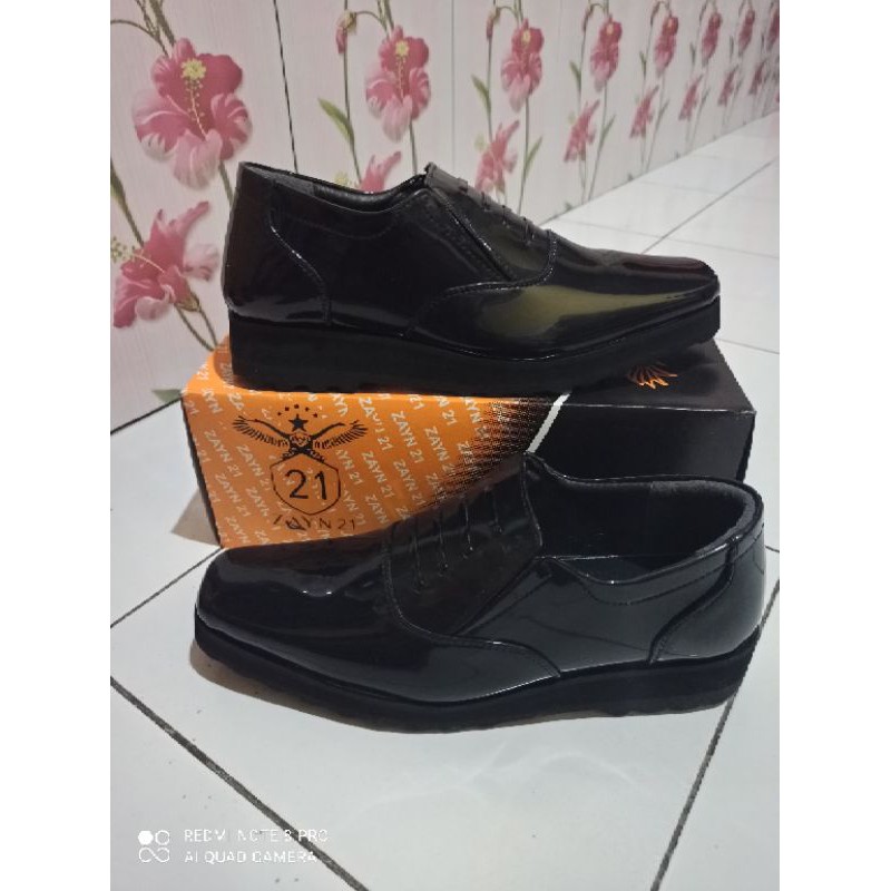 Sepatu pdh polki dinas SOL TEBAL