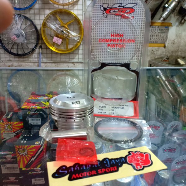 MANTAPPP Seher Piston Modified Jupiter z Vega R Supra Supra x 125 Kharisma Blade 57 58 61 Pin 13