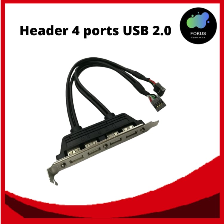 USB 2.0 4-Port Bracket 100068 original