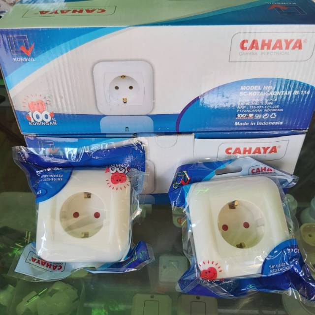 Saklar IB stop merk cahaya