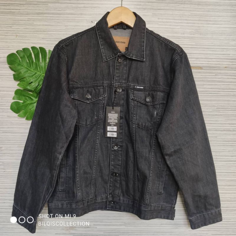 Jaket jeans 3Second Original