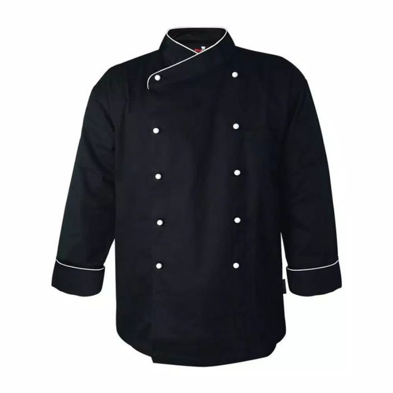 Baju chef koki chef jacket chef uniform Lengan panjang ( kode G.m )