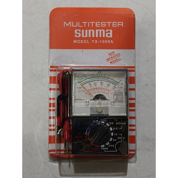 MULTITESTER SAMWA YX-1000 (MANUAL/ANALOG)