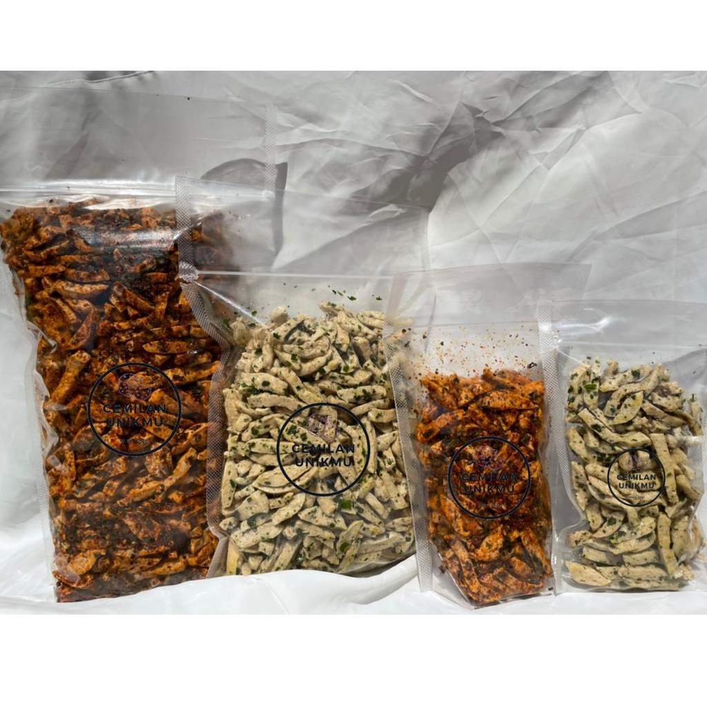 

CEMILAN UNIKMU Basreng Original Pedas Daun Jeruk 1 kg