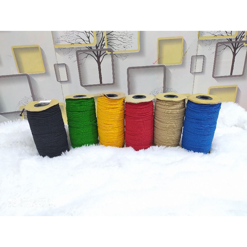 tali karet elastis cord 2.5mm-2