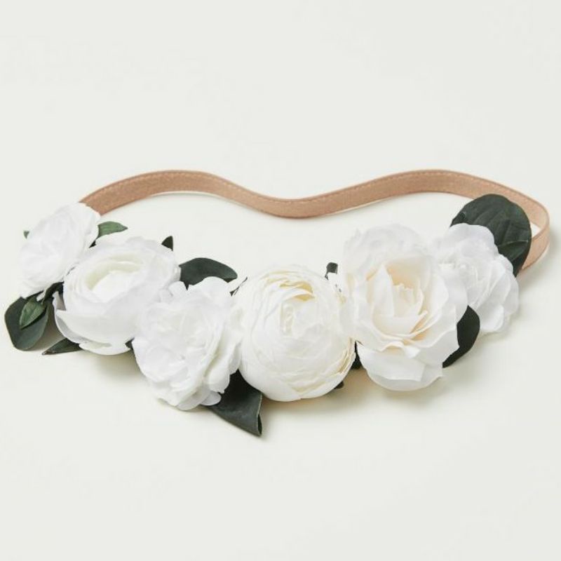 H&amp;M HAIRBAND WITH FLOWERS