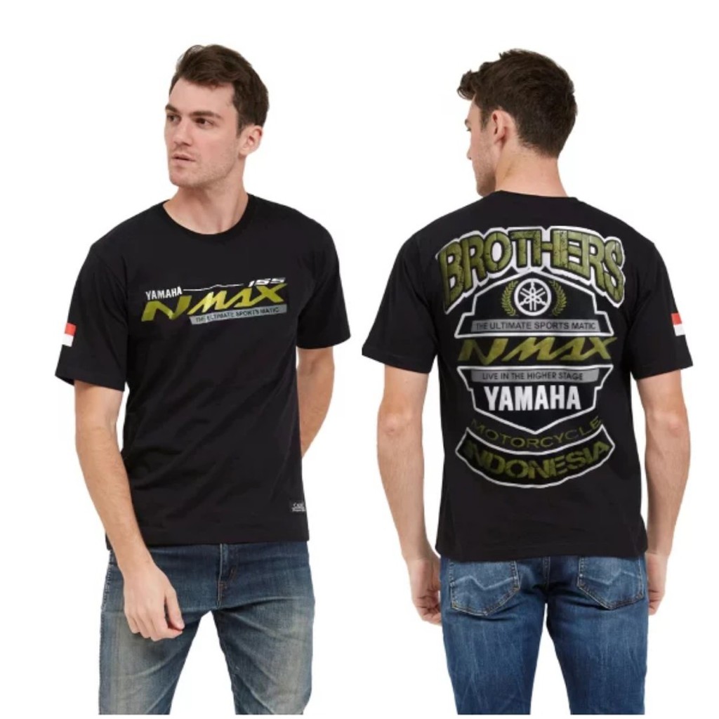 KAOS NMAX BAJU MOTOR YAMAHA NMAX OUTFIT RIDER MAXI [COD] ATASAN PRIA WANITA KAOS DISTRO BIKERS
