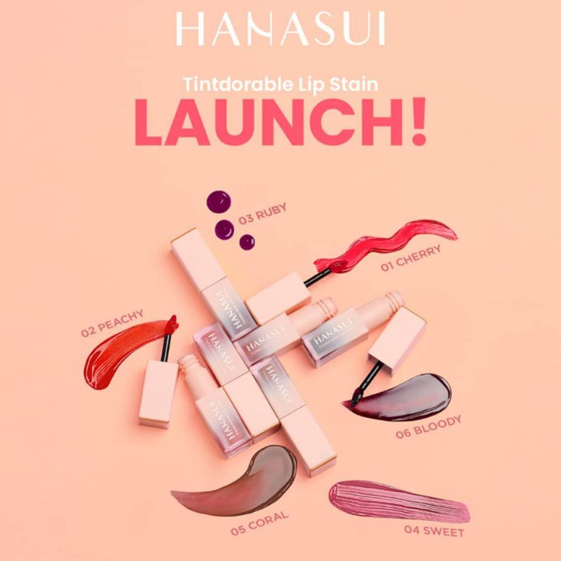 Hanasui Tintdorable Lip Stain Liptint