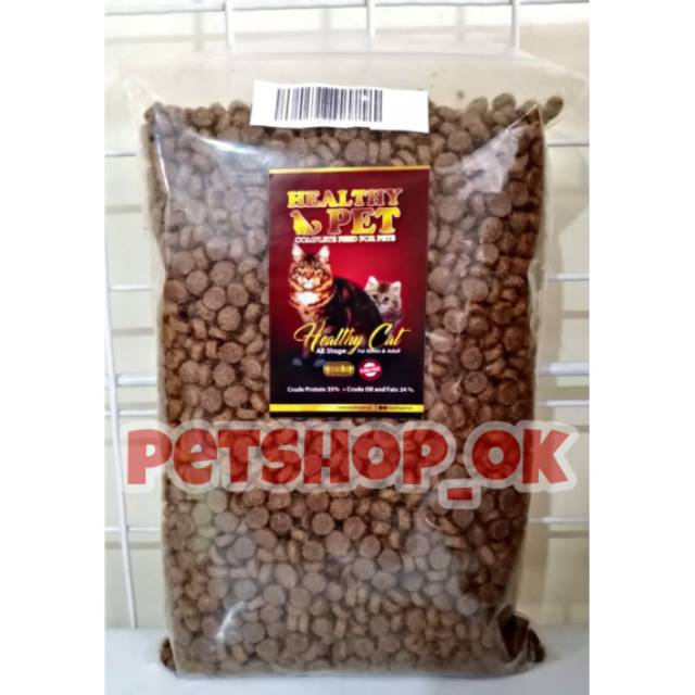 Healthy cat 1kg Makanan Kucing ( Repack )