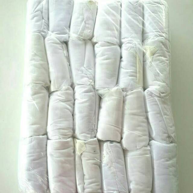 Kain Majun Perca Putih Katun Lap Poles 70gram
