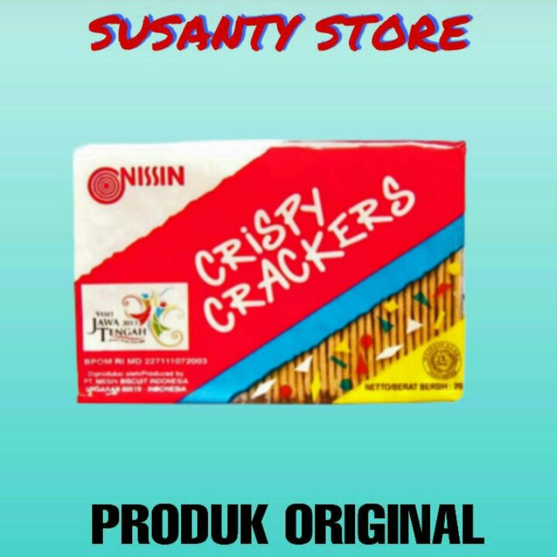 

NISSIN CRISPY CRACKERS KEMASAN 225GR.