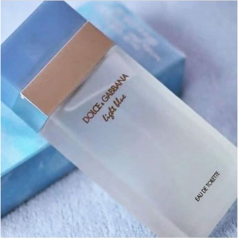 PARFUM WANITA D&amp;G LIGHT BLUE BOTOL PANJANG ORI-IMPORT