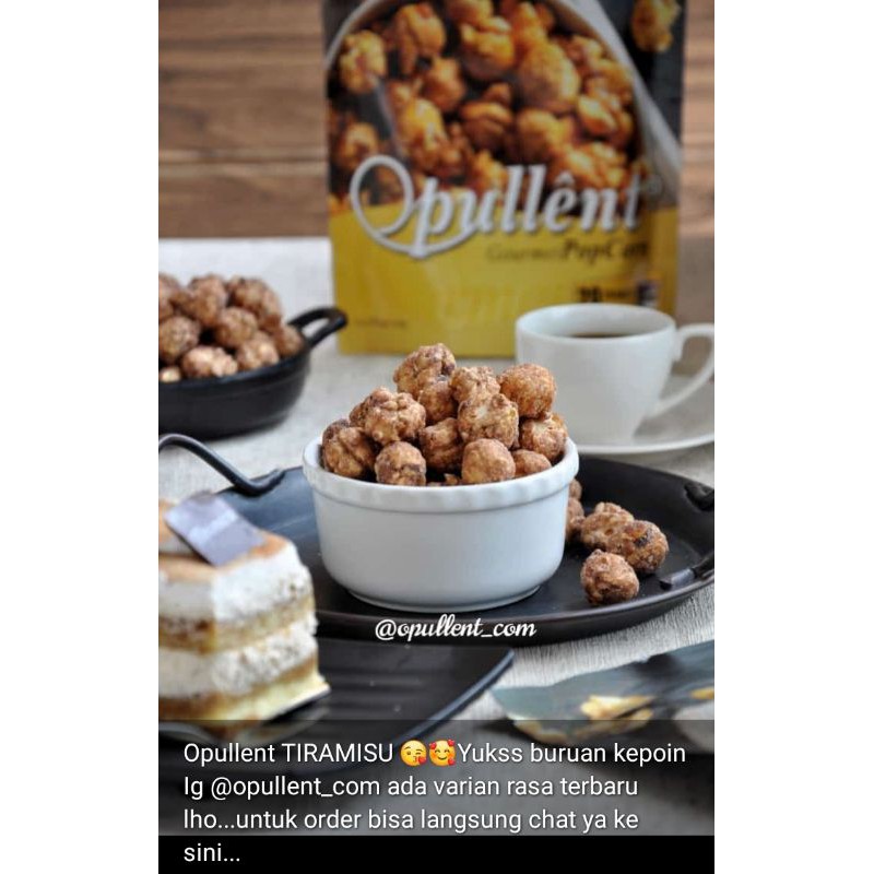 

OPULLENT Gourmett Popcorn