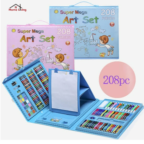 

HL Crayon Set 208 Jumbo Perlengkapan Menggambar Anak Alat Melukis Anak Spidol dan Pensil Warna
