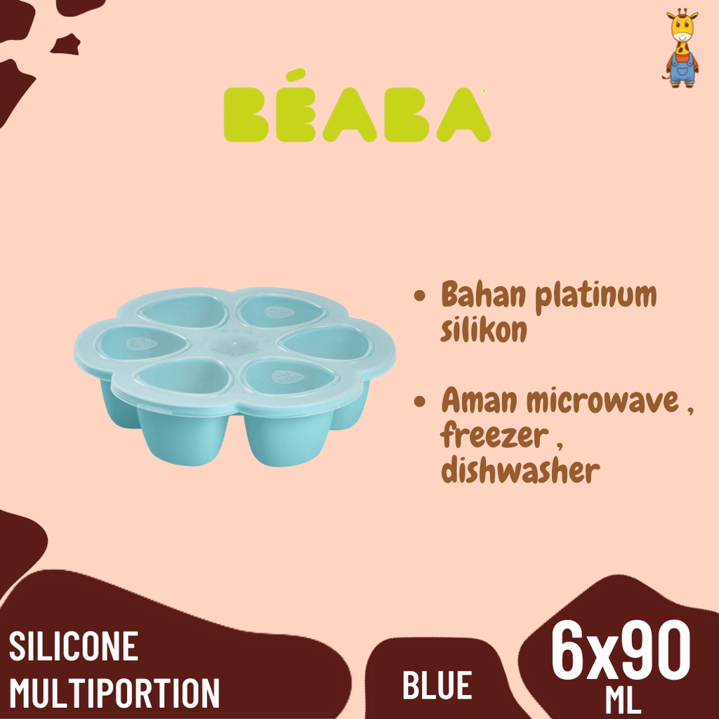 Beaba Sil Multiportion 90ml - Wadah makanan