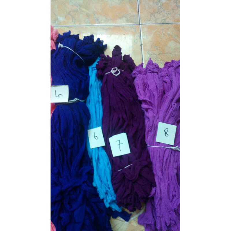 kain stocking polos 1800/biji