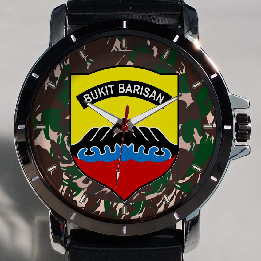 Jual Jam Tangan Custom KODAM BUKIT BARISAN