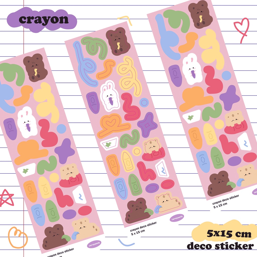 

deco sticker | confetti deco sticker | polcos