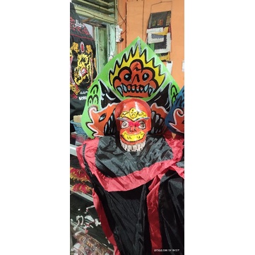 barongan spon anak kemul panjang murah / barongan / reog / pecut bopo / pecut / devil / ganongan / bujang ganong