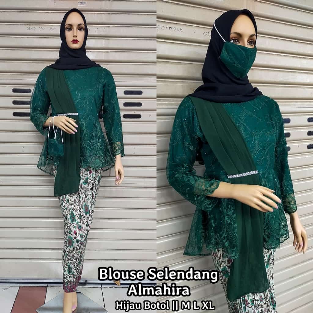 COD √ SETELAN KEBAYA MODERN SELENDANG/KEBAYA WISUDA/KEBAYA BRUKAT/BAJU KEBAYA MODERN/KEBAYA MUSLIM/ATASAN KEBAYA MODERN/ATASAN KEBAYA BRUKAT/AURORA SELENDANG/KEBAYA LAMARAN/KEBAYA AKAD/KEBAYA BY KIRANAOL-3