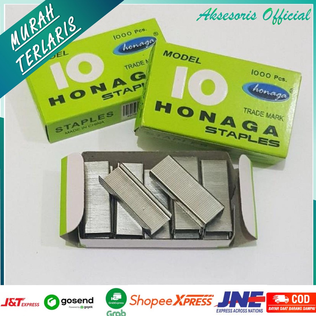 Jual Staples Isi Stapeles No 10 Kenko Refill Stepless Stepler Hekter