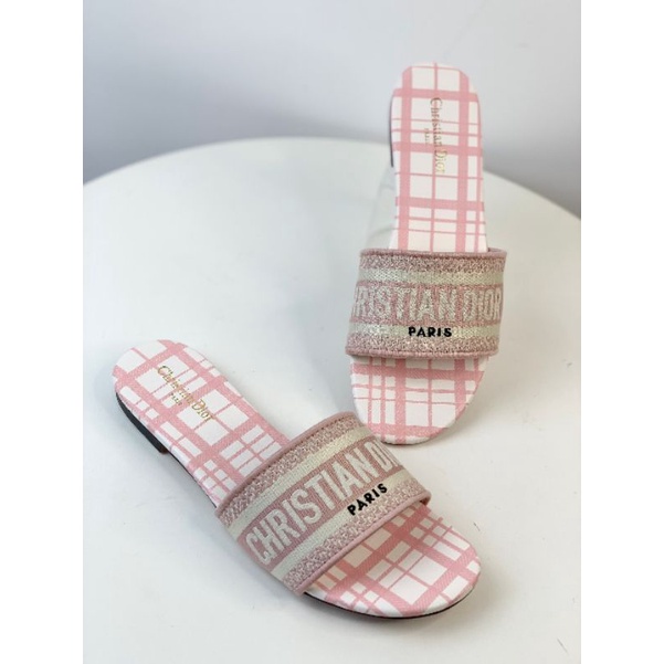 Sandal DR 018 / DS 018 Sendal Slop Teplek Santai Wanita - DR-018  Flat 1.5cm / DS018 / Murah Berkualitas By Tas Wanita Coco