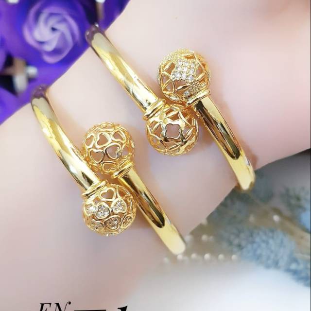 Xuping gelang lapis emas 24k 1108h